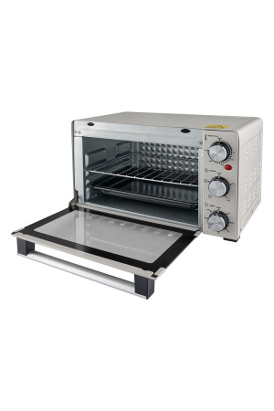 Мини-печь электрическая Bufett HMO 659 с конвекцией, 21л, 1200Вт, белый, 640659