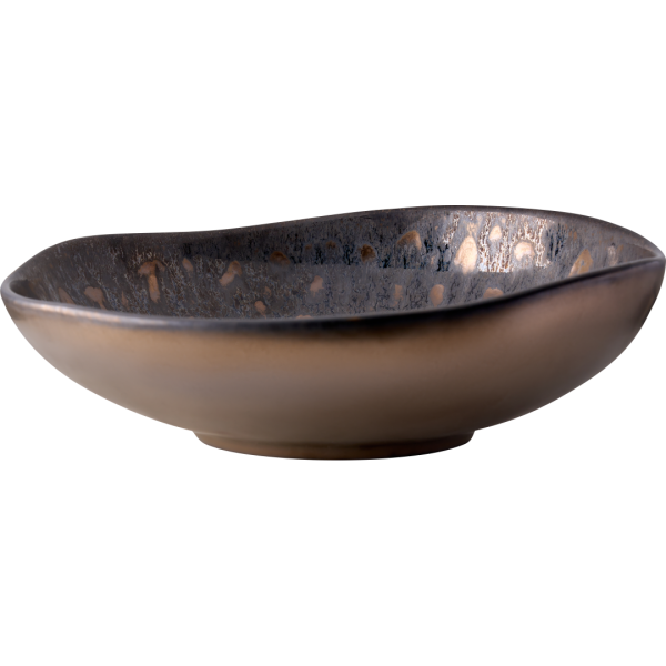 Салатник фарфоровый черный "Space Guest", диаметр 227 мм, BUFETT, 640063