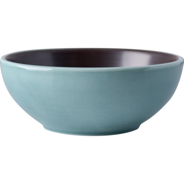 Пиала зеленая с черным ободком, фарфор, диаметр 100 мм, BUFETT, 640043