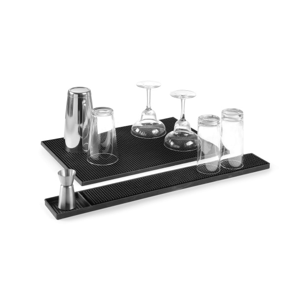 Коврик барный резиновый HENDI Bar up 597965, 610x85x(H)15 мм