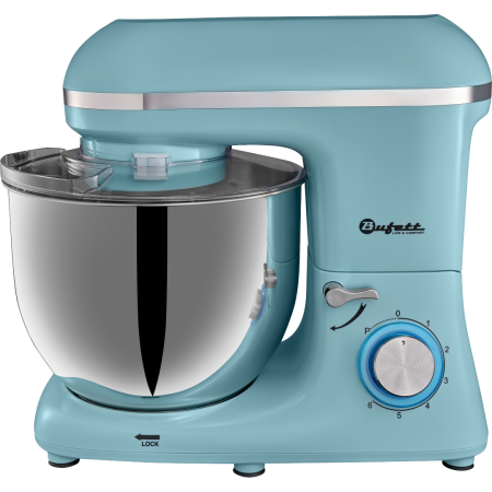 Миксер планетарный Bufett SMP 281 с дежой 7л, голубой, 640281