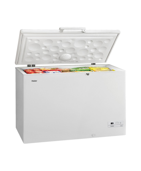 Ларь морозильный Haier HCE379R с глухой крышкой