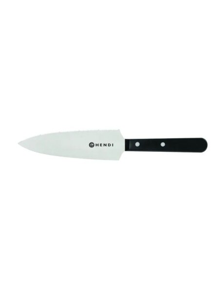 Сервировочный нож для торта с мелкими зубцами, 180 мм, HENDI, 841044