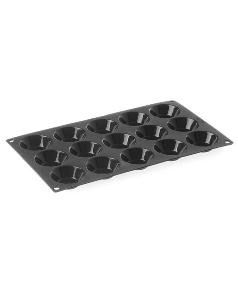 Форма для выпечки силиконовая HENDI Tartalette 676509, GN1/3, на 15 шт, ø50x(H)17 мм