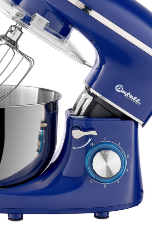 Миксер планетарный Bufett SMP 286 с дежой 5,5л, синий, 640286