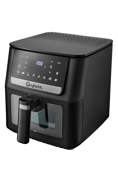 Аэрогриль электрический Bufett AAG 480 с сенсорным управлением, 6,5л, 8 программ, 1700Вт, черный, 640480