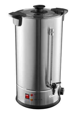 Электрокипятильник Bufett CWB 033DW с двойными стенками 25л, серебряный, 641033
