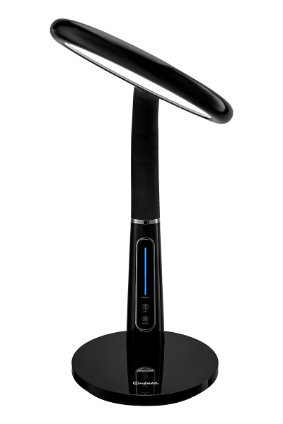 Лампа настольная светодиодная Bufett ZTL 194, 12 Вт, 650Лм, черная, 641194