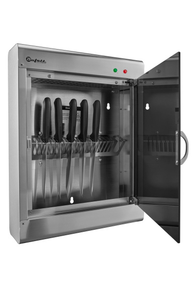 Стерилизатор для ножей Bufett HES 505 на 13 ножей, 8Вт, нержавеющая сталь, 641505