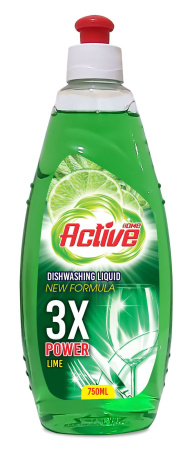Средство для мытья посуды Home Active LIME, 750 мл