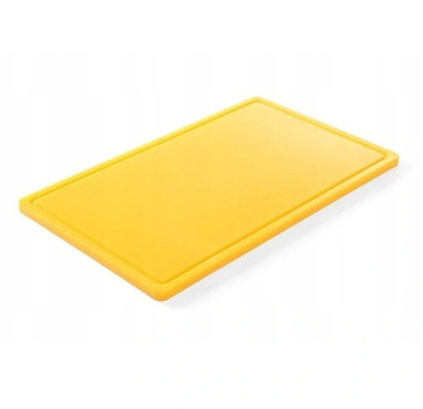 Доска разделочная HACCP HENDI 826058, GN1/1, 530x325 мм, толщина 15 мм, желтая