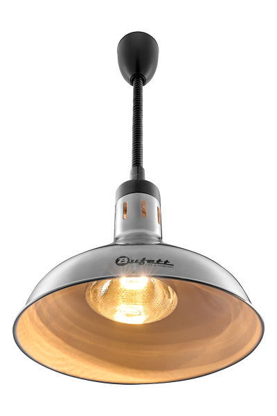 Лампа для подогрева блюд Bufett HTL 560 инфракрасная, 290мм, 275Вт, серебряная, 641560