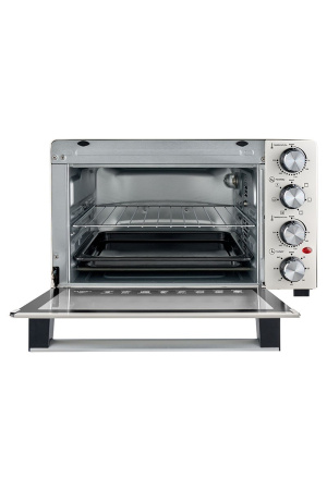 Мини-печь электрическая Bufett HMO 660 с конвекцией и грилем, 35л, 1500Вт, белый, 640660