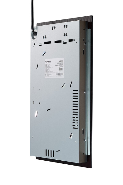 Панель варочная Bufett IHB 435C керамическая, 2 конфорки, 3000 Вт, черная, 640435