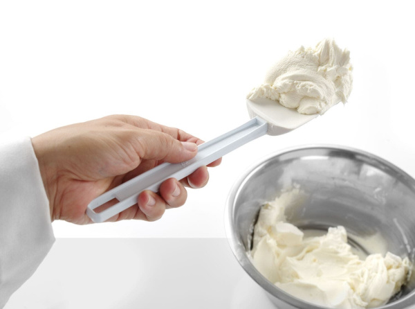 Скребок для теста в форме ложки HENDI 659458, лезвие 88 мм, 57x254 мм