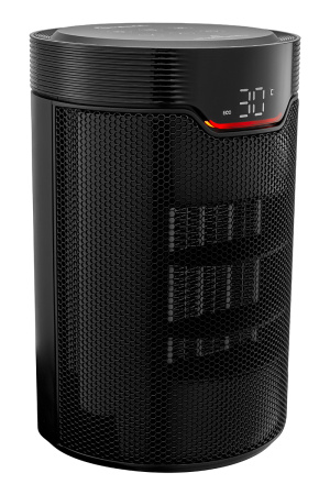 Обогреватель электрический Bufett DHT 907 с дисплеем, 1500Вт, черный, 640907