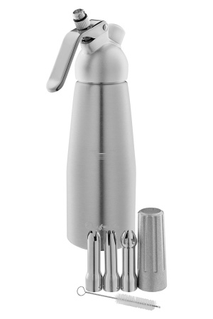 Сифон для сливок Bufett Kulinarische Produkte 0,5л, серебряный, 640019