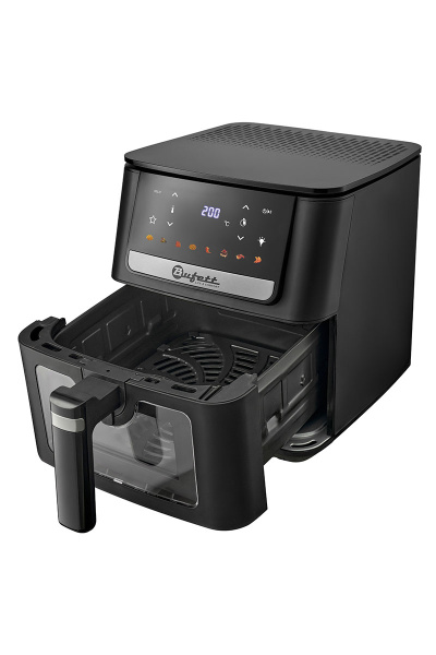 Аэрогриль электрический Bufett AAG 481 с сенсорным управлением, 6,5л, 8 программ, 1700Вт, черный, 640481