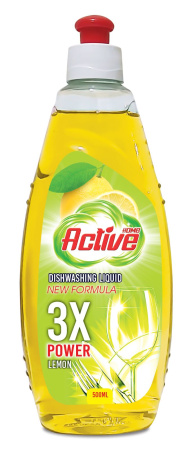 Средство для мытья посуды Home Active LEMON, 500 мл