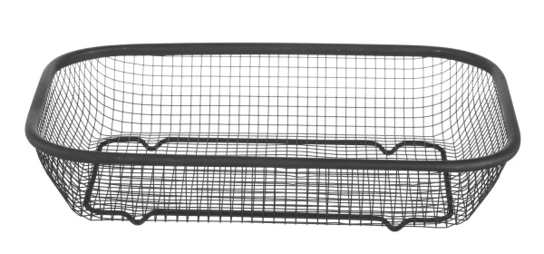 Корзинка сервировочная HENDI 425558, 295x220x(H)60 мм, черная