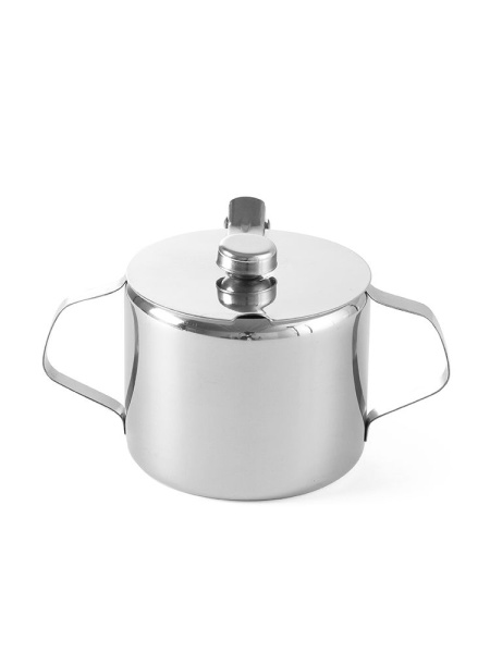 Сахарница с откидной крышкой HENDI 452103, 0,3 л, ø85x(H)80 мм