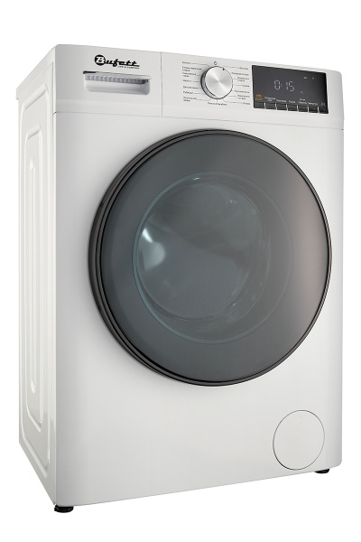 Машина стиральная Bufett MWM 550 с фронтальной загрузкой 8кг, А+++, белая, 640550