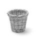 Корзинка для закусок HENDI 426043, ø130x(H)110 мм, светло-серая