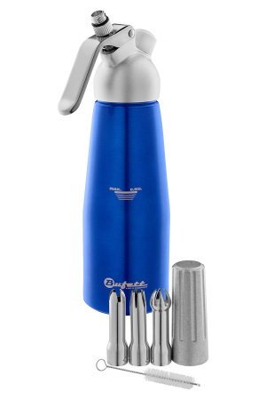 Сифон для сливок Bufett Kulinarische Produkte 0,5л, синий металлик, 640020