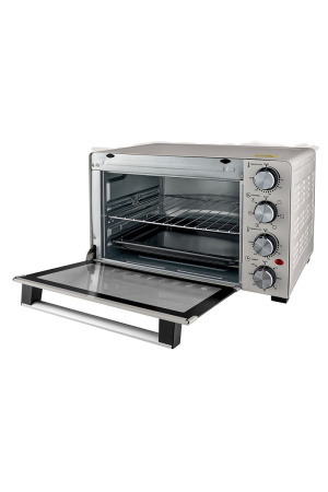 Мини-печь электрическая Bufett HMO 660 с конвекцией и грилем, 35л, 1500Вт, белый, 640660