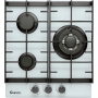 Панель варочная газовая Bufett HGH 778CI 3 конфорки, белая, 640778