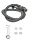 Машина стиральная Bufett MWM 550 с фронтальной загрузкой 8кг, А+++, белая, 640550
