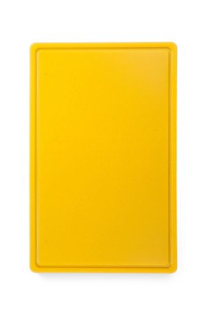 Доска разделочная HACCP HENDI 826058, GN1/1, 530x325 мм, толщина 15 мм, желтая