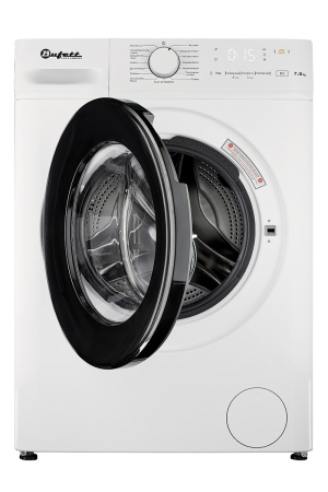 Машина стиральная Bufett MWM 551 с фронтальной загрузкой 7кг, А+++, белая, 640551