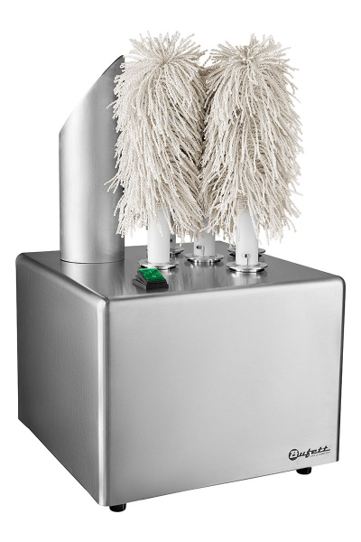 Машина для сушки и полировки бокалов Bufett HPM 180, 5 щёток, 1200Вт, нержавеющая сталь, 640180