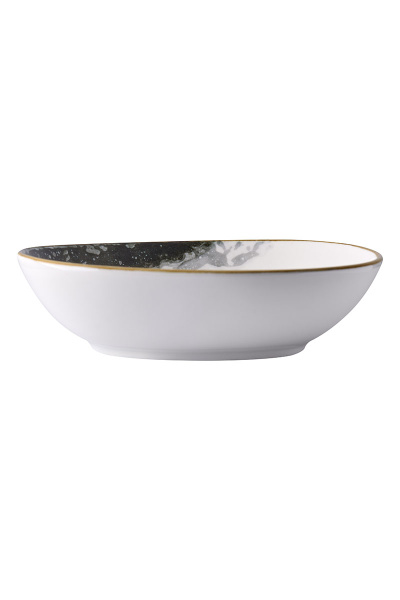 Салатник фарфоровый белый "Galaxy", 194х178 мм, BUFETT, 640074