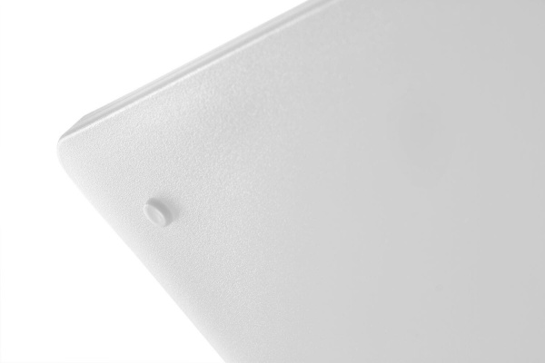 Доска разделочная универсальная с желобком HENDI 826362, 355x250x(H)15 мм, белая