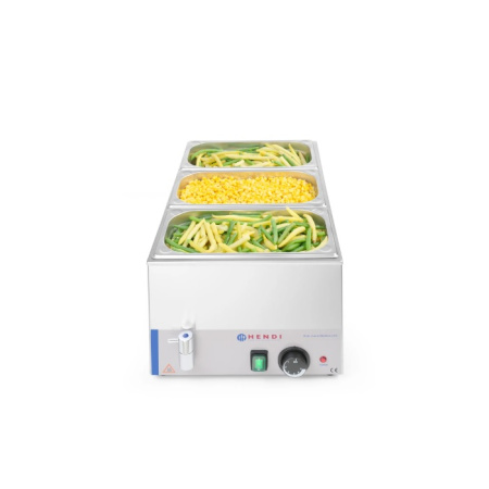 Мармит HENDI Kitchen Line 238912, со сливным краном, GN1/1