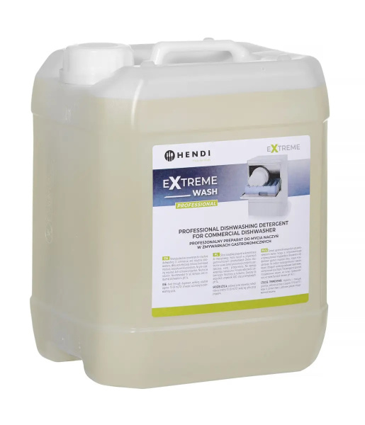 Средство профессиональное моющее для посудомоечных машин HENDI Extreme Wash 975053, 10 л