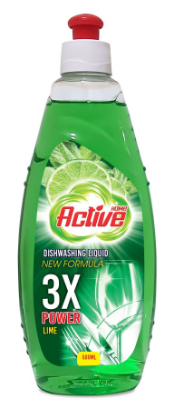 Средство для мытья посуды Home Active LIME, 500 мл