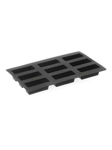 Форма для выпечки силиконовая HENDI Mini-cake 677001, GN1/3, на 9 шт, 80x30x(H)33 мм