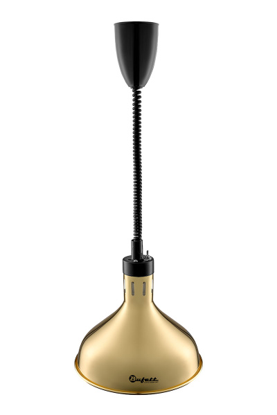 Лампа для подогрева блюд Bufett HTL 559 инфракрасная, 290мм, 275Вт, золотая, 641559