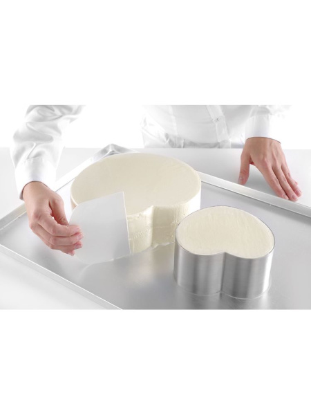 Форма кондитерская, сердце, 450x(H)80 мм, HENDI, 512456