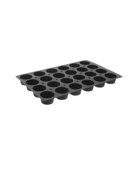 Форма Muffins силиконовая для выпечки, 24 ячейки, HENDI, 676363