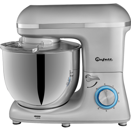Миксер планетарный Bufett SMP 282 с дежой 7л, серебро, 640282