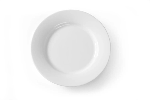 Тарелка мелкая HENDI Optima 770894, ø300 мм, белый фарфор