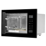 Печь микроволновая Bufett JMW 593 встраиваемая, 25л, 1200Вт, черная, 640593