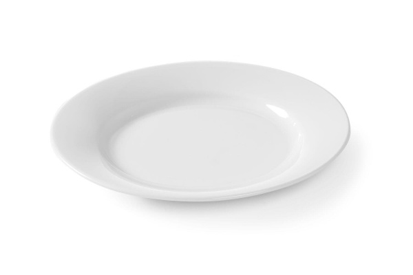 Тарелка мелкая HENDI Optima 770894, ø300 мм, белый фарфор