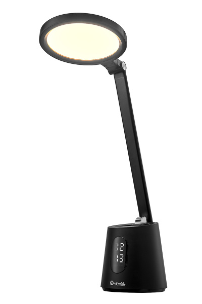Лампа настольная светодиодная Bufett ZTL 196, 12 Вт, 600Лм, матово-черная, 641196