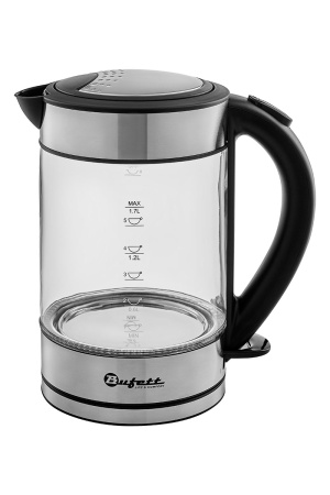 Чайник электрический Bufett LKT 293G 1,7л со стеклянным корпусом Bufett 1,7л, 640293