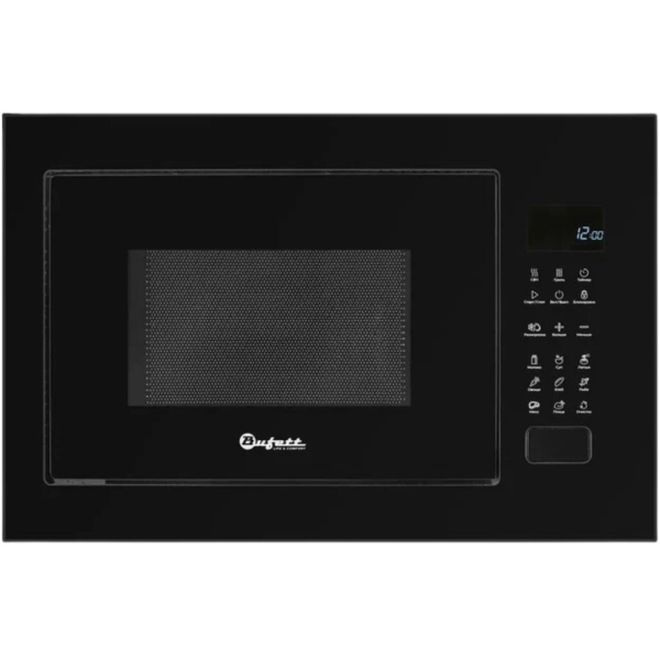 Печь микроволновая Bufett JMW 593 встраиваемая, 25л, 1200Вт, черная, 640593